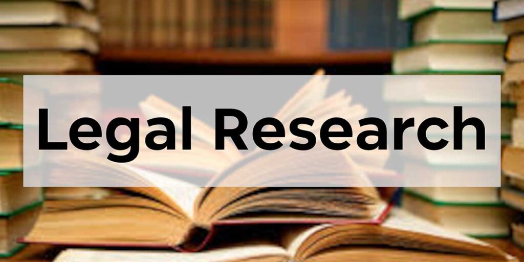 Legal Research